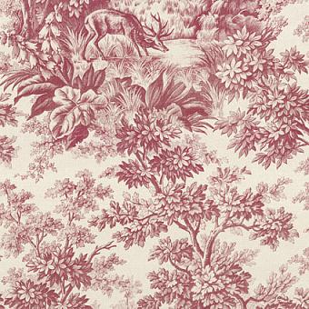 Флизелиновые обои Little Greene 0284SGBURGU коллекции Revolution Papers